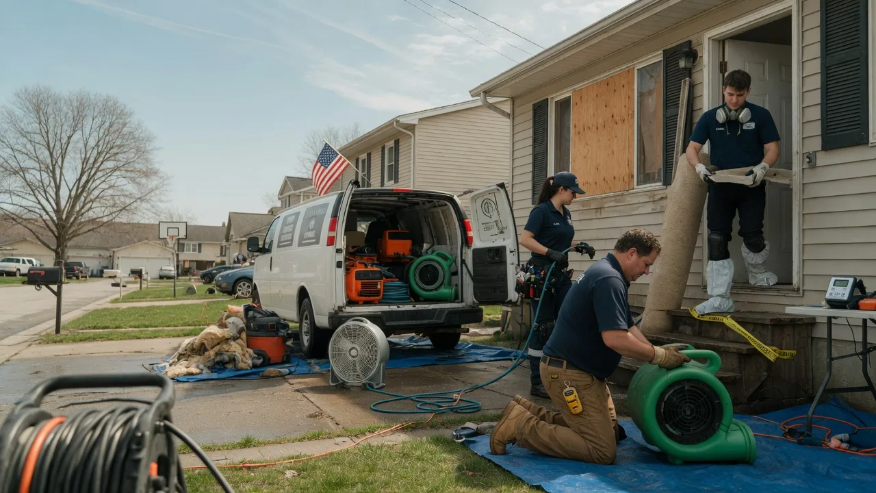 Water Damage Restoration in Fork Union, VA near me